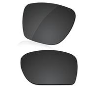 LenzReborn Lentes polarizados de repuesto para gafas de sol Oakley Sylas OO9448, más opciones, Negro Oscuro - Polarizado, Taille unique