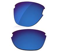 LenzReborn Reemplazo de lente polarizada para gafas de sol Oakley Frogskins Lite OO9374 - Más opciones, Azul marino - Espejo polarizado, Talla única