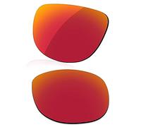 LenzReborn Reemplazo de lente polarizada para RayBan RB4147-60 Sunglass - Más opciones, Rojo Fuego - Espejo polarizado, Talla única