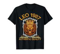 Leo 1987 Calidad Auténtica 38 Años Cumpleaños To Me You Camiseta