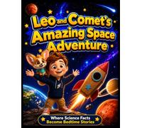 Leo and Comet's Amazing Space Adventure: Discover the Moon, Planets, Stars, and More Through an Interactive Storybook and Coloring Adventure Filled with Fun Space Facts