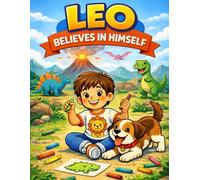 Leo Believes in Himself: Illustrated children’s story and coloring book about self-esteem, emotions, and courage