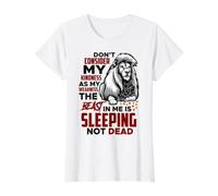 Leo Birthday Beast Lion of Judah Jungle King Men Boy Dad Hijo Camiseta gráfica económica, Mujer, Blanco, S