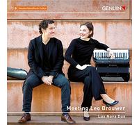 Leo Brouwer – Transcripciones para acordeón y guitarra. Lux Nova Duo – Walter Genuin