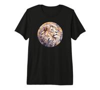 Leo el León Zodiaco Astrología Estrella Signo Solar Camiseta Premium