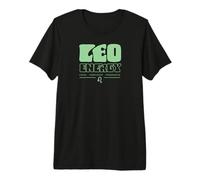Leo Energy Zodiac Astrology - Camiseta gráfica de cumpleaños Camiseta Premium