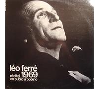 LEO FERRE - LÉO FERRÉ récital en public à Bobino 1969 2LP'S Barclay - les anarchistes EX++