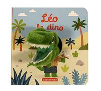 Léo el dino – Libro marioneta para bebé – A partir de 3 meses