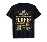 Leo libros para tener muchas vidas - Bookish Book Camiseta