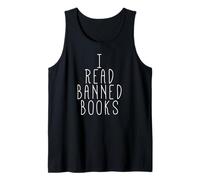 Leo Libros PROHIBIDOS Oponerme a la censura Camiseta sin Mangas