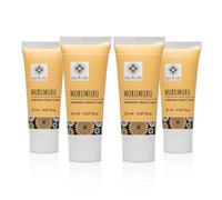 Leo & Lilo Juego de 4 cremas de manos Murumuru de 20 ml, cuidado intensivo para manos muy secas y dañadas, con aceites vegetales de cultivo ecológico y mantequilla exótica de Murumuru, vegana