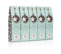 Leo & Lilo Loción corporal y mano pequeña con aloe vera orgánico, 5 x 50 ml, en paquete de regalo navideño Merry Christmas