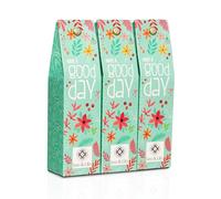 Leo & Lilo Set de regalo de crema de manos «Have a good day» - Loción de manos con aloe vera orgánico - Juego de 3 (3 x 50 ml) - Envase individualmente - Cuida y mima las manos y el cuerpo