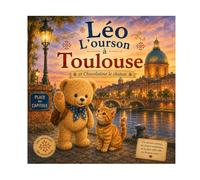 Léo l'ourson visite Toulouse: N°11 - La Ville Rose avec Léo et Chocolatine (Léo l’ourson visite la France)