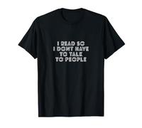 Leo para no Tener Que Hablar con la Gente Camiseta