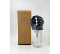 LEO-PAUL Le Ritual Espumante Cepillo de Baño para Perro con Tanque Integrado Efecto Espumante Intensivo Limpieza Suave para Pelo Corto/Largo Accesorio de aseo de Silicona (Onyx)