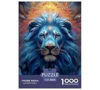 Leo Puzzle 1000 Piezas Entretenimiento Creativo Regalo Diversión Obra De Arte Rompecabezas Desafiante Noches De Juegos para Adultos Y Niños 38x26cm/1000pcs