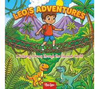 Leo’s Adventures: A Coloring Journey Through the Dinosaur World