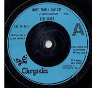 Leo Sayer - More than I can say (1980) / Vinyl single [Vinyl-Single 7'']