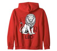 Leo Signo del Zodiaco Astrología Horóscopo Cumpleaños Sudadera con Capucha