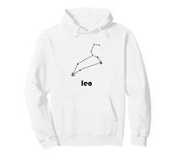 Leo Signo del Zodíaco Constelación Estrellas Astrología Sudadera con Capucha