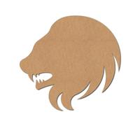 Leo - Signo del zodiaco recortado 1 Medite MDF / 1.5 pulgadas / 25