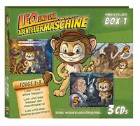 Kiddinx Entertainment – Leo und die Abenteuermaschine – Caja 3 CD (Folge 1–3)
