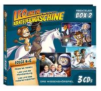 Kiddinx Entertainment – Leo und die Abenteuermaschine – Caja de 3 CD (Episodios 4-6)