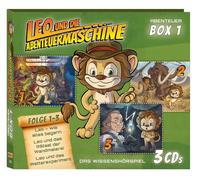 Kiddinx Entertainment – Leo und die Abenteuermaschine – Caja 3 CD (Folge 1–3)