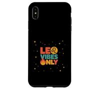 Leo Vibes Only Astrología Temporada Leo Estética Carcasa para iPhone XS Max