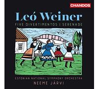 Leó Weiner – Five Divertimentos, Serenade – CD – NAXOS