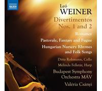 Leo Weiner Leó Weiner: Divertimentos Nos. 1 and 2/Romance (CD) (Importación USA)