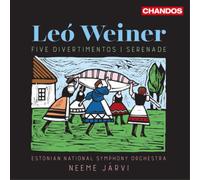 Leo Weiner Leó Weiner: Five Divertimentos/Serenade (CD) Album (Importación USA)