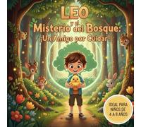 Leo y El Misterio Del Bosque: Leo ayuda y cuida a los animales, En una aventura al cuidar a un amiguito con plumas, Libro para colorear súper lindo, Divertido para niños y con animales en el bosque.
