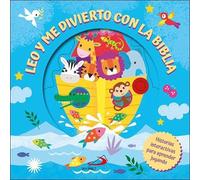 Leo y me divierto con la Biblia: Historias interactivas para aprender jugando (Pequelibros bíblicos infantiles)