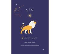 Leo Zodiac Journal - Meaning & Symbolism | Astrology Notebook | 120 Pages A5 | Gift for Leo Birthdays (July 23 - August 22)