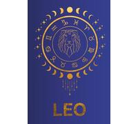 Leo Zodiac Notebook - 410 Page Dotted Hardback Journal | Bold & Fiery Astrology-Inspired Bullet Journal for Leo Women & Men | Celestial Star Sign Gift for Leo Season