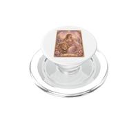 Leo Zodiac Sign Tarot Card | Fairy Tale Pastel Fantasy Art PopSockets PopGrip para MagSafe