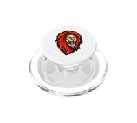 Leo Zodiaco Horóscopo Astrología Símbolo León De Judá Jesús PopSockets PopGrip para MagSafe