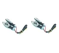 LEOFLA 2 x Par de intermitentes universales LED impermeables para moto
