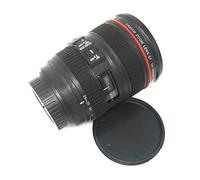 LEOFLA Taza en forma de lente de una cámara réflex para café leche de 0,35 L, variable, media