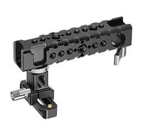 LEOFOTO AH-1 Accesorio Queso Grip/Mango con 4 Montaje de Flash de Zapata Frío y Conectores de 1/4" Ideal para Jaulas