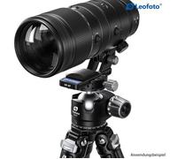 Leofoto Base de objetivo CF-07 adecuada para Canon RF 24-105mm f:2.8 L IS USM Z