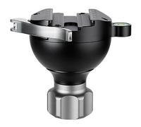 Leofoto Base niveladora Summit 75 mm + plataforma Corto Con abrazadera