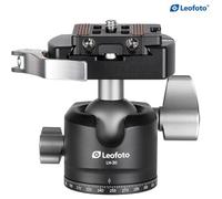 Leofoto Cabeza de rótula para trípode LH-30LR + placa de liberación rápida NP-50
