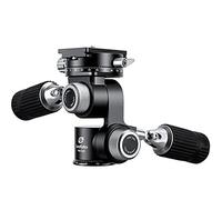 Leofoto - Cabeza de trípode de 4 Ejes fotografía Macro, bodegón y Arte - Dos giras y Dos Placas panorámicas - FW-01R