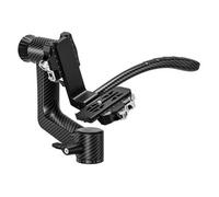 Leofoto Cabezal cardán de fibra de carbono PG-3SL con mango largo Carbono