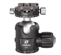 Leofoto - Cabezal de trípode NB-40 con Placa de liberación rápida NP-50 - Capacidad de Carga: 25 kg - Doble función panorámica - NB-40+NP-50