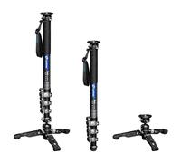 LEOFOTO Flip Lock Pro - Monopié para cámara de video con trípode MV-324C