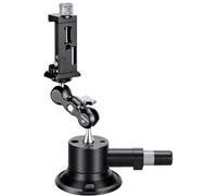 Leofoto Kit de ventosa con brazo y clip para teléfono PC-90II SC-01